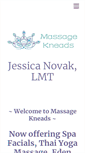 Mobile Screenshot of massagekneadsbyjessica.com